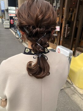 トイトイトイ(toi toi toi) ねじりアレンジ