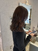 ヘアーエスクールフェイス(hair S. COEUR face)&nbsp;ピンクカラー/枚方美容室/大阪美容室