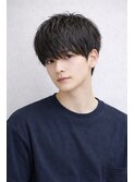 ツイストスパイラルパーマショートレイヤーマッシュツーブロック