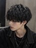 メンズカット＋シャドウパーマ￥13200