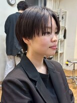 ナック 茶屋町(knack chayamachi) 黒髪マッシュショート【阪急梅田】