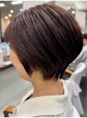 丸みショート♪