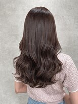 ルノン(LUNON)&nbsp;黒髪クラゲヘアーオリーブグレー小顔ココアベージュ