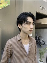 プランツヘアー 高宮店(Plants hair)&nbsp;ニュアンスパーマ カジュアルセンターパート 高宮美容室20代30代