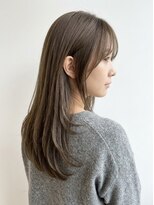 アントワープトーキョー(antwerp TOKYO)&nbsp;30代40代内巻きレイヤー髪質改善イルミナカラーヘーゼルベージュ