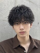 ブラン 池袋(BLANC)&nbsp;【福田指名限定】シャドウパーマクーポン(カット付き)