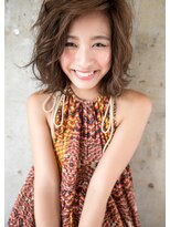 アズーア ヘアーアンドスパ(azure hair&spa)&nbsp;しっかりパーマのカジュアルボブ/3Dカラー