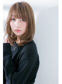 前髪/マチルダボブ/ピンクベージュ/インナーグレージュ/吉祥寺 