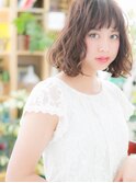 ■オン眉無造作カールグラマラス小顔ボブ104★大宮20代30代40代