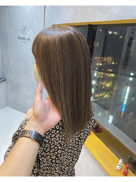 オーストヘアー リュウール(Aust hair Lueur) クリアベージュ×シークレットハイライト