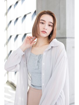 トティア 堀江(Totia) 【Totia堀江】大人クールボブ×ショコラベージュ