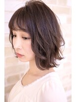 エルサフィロ キタハマ(el zafiro kitahama)&nbsp;【el zafiro kitahama】ツヤ感ブラウンボブ