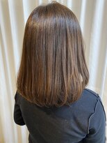 フィゼル 福島店(fizelle)&nbsp;ブリーチなしでも明るく　イルミナカラー　原明日香