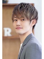 クレドガーデン 西新井店(CRED GARDEN)&nbsp;ナチュラルマッシュ×アッシュブラウン/西新井メンズカット1