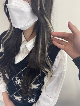 カーラ エクステンション(cara extension) ■□インナーハイライト□■