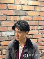ヒロギンザ 新橋日比谷口店(HIRO GINZA)&nbsp;韓国風センターパート　新橋　理容室　床屋　ヒロ銀座　日比谷