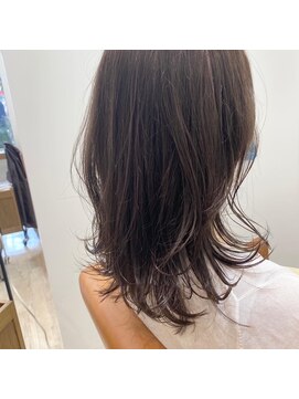リールヘア 千早店(rire hair) ミディアムレイヤー