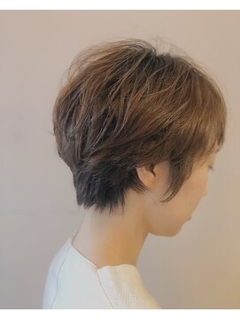 モンシエル(MON CIEL) ショート×パーマ