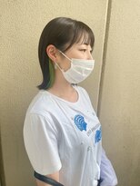 ヘアーブレイス(hair brace)&nbsp;ボブ×インナーグリーン