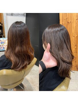 ディッシュ 五反田(dish) ナチュラルブラウン☆五反田駅美容室