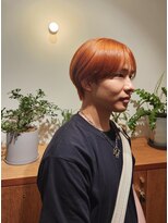 ヘアデザイン エソラ(hair design esora) オレンジブラウン