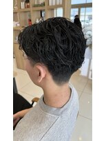 ルクール 上越店&nbsp;刈り上げショート×パーマ　/20代30代40代50代