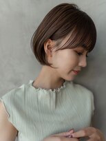 ケアリー 成増(Carelly)&nbsp;大人かわいい前髪セシルカットココアブラウンフリンジウェーブ