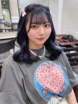 ベレーザ 渋谷(BELEZA)&nbsp;7376髪質改善ブリーチなしダブルカラーレイヤーカット韓国波巻き