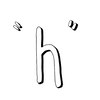 エイチ(h)のお店ロゴ