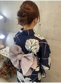 浴衣ヘア/ヘアセット/福島/大阪/野田