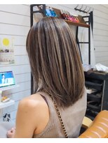 カンシャル(Kanshall) セミロング30代~50代グレイカラー白髪染め白髪ぼかし