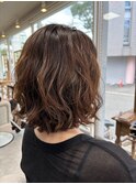 ミディアムパーマ