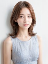 エリスホリエ(Eliss Horie)&nbsp;【冬カラー】顔周りくびれレイヤー×ライトブラウン