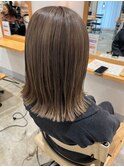 ぱつっとボブ
