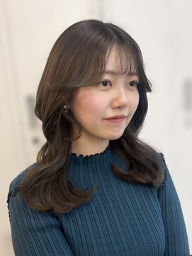 アリュウル 表参道(ALLURE) 透明感オリーブベージュ×くびれレイヤー◎ 佐藤