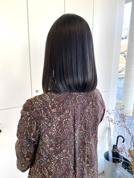 ラフ(laugh) 髪質改善ストレート/ボブ