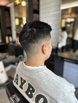 フランクスバーバーリザーブ 人形町店(FRANK’S BARBER RESERVE) ナチュラルフェードH