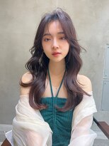 メーヴェ(Mowen) mowen 南堀江　レイヤーカット×ダークブラウン