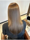 ラテベージュ×髪質改善トリートメント
