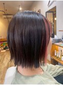 切りっぱなしボブ