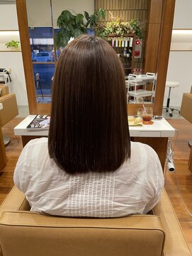 シーツー 川口店(C2) 髪質改善ストレート×ミディアムボブ