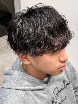 エル 渋谷(L) ◎無造作シャドウパーマ×スパイラルウルフ