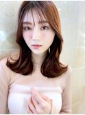 外ハネ×大人くびれレイヤー
