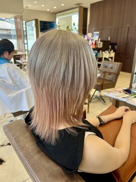 フォルテ 藤枝エピ店 髪質改善/白髪ぼかし/白髪染め/ブリーチ/ダブルカラー/ウルフ/