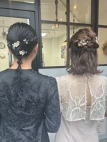 ラコヘアー(laco hair)&nbsp;結婚式お呼ばれヘア