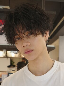 アンサー 渋谷(ANSWER) シースルーツイストスパイラルウルフパーマシャドウパーマ波巻き