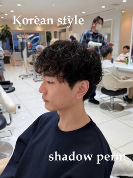 アッシュ 武蔵小金井店(Ash) 《韓国風》シャドウパーマ×ミニウルフ
