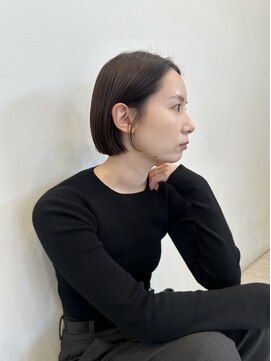 ヘア アンド メイク アートレス(Hair and Make Art less) リップラインボブ