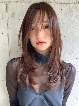 アンドレイ 表参道(andrey) 着物ヘア/大人ガーリー/ダークアッシュ/似合わせカット/表参道