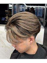 ステラ(STELLA)&nbsp;バレイヤージュ/メンズカット/心斎橋/メンズサロン/波巻き